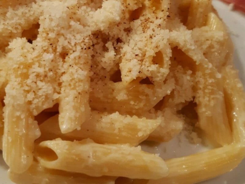 Cliquez pour zoomer ! Macaroni sauce Alfredo Thermomix par Nessa
