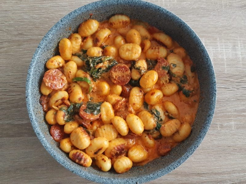 Cliquez pour zoomer ! Poêlée de gnocchi express Thermomix par Nessa