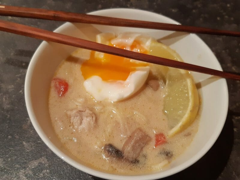 Cliquez pour zoomer ! Ramen thaï au poulet Thermomix par Nessa