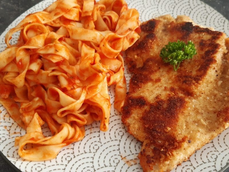 Cliquez pour zoomer ! Escalopes milanaises Thermomix par Nessa