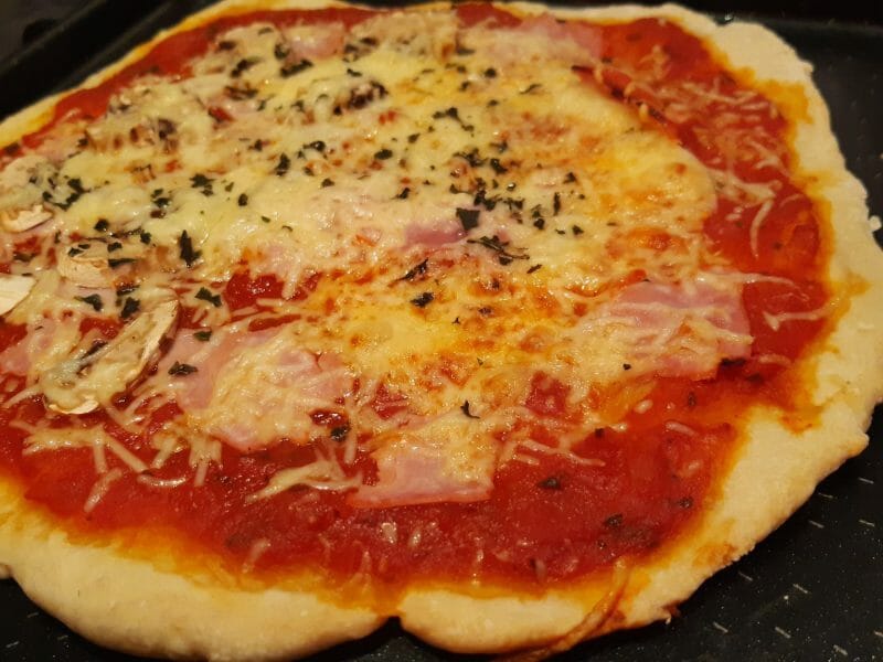 Cliquez pour zoomer ! Pizza Reine Thermomix par Nessa
