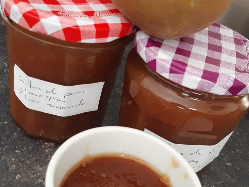 Cliquez pour zoomer ! Confiture de poires à la cannelle Thermomix par Nessa