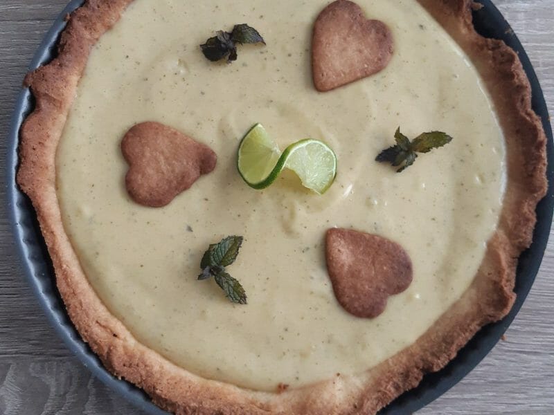 Cliquez pour zoomer ! Tarte mojito Thermomix par Nessa