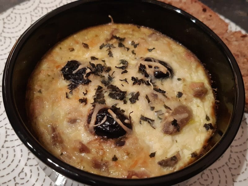 Cliquez pour zoomer ! Clafoutis de thon Thermomix par Nessa