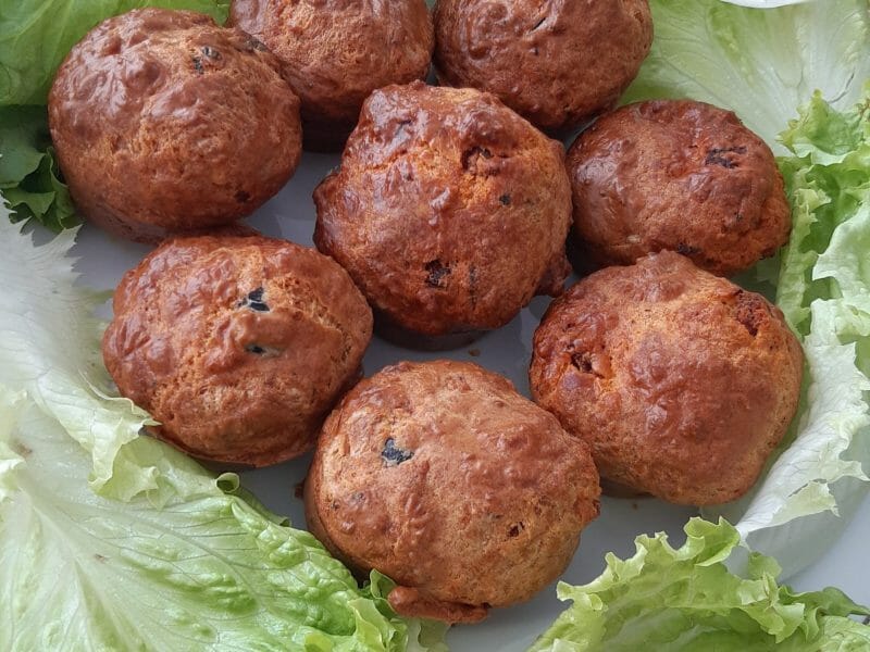 Cliquez pour zoomer ! Muffins au chorizo Thermomix par Nessa