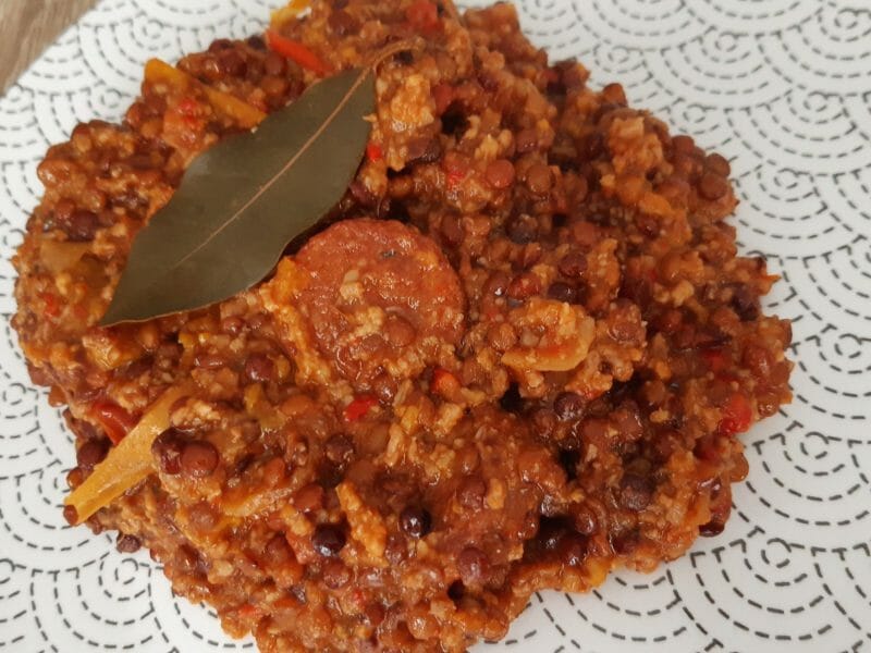 Cliquez pour zoomer ! Lentilles façon chili Thermomix par Nessa