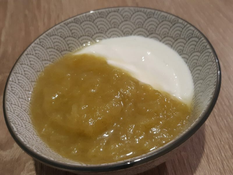 Compote de rhubarbe au Thermomix Cookomix