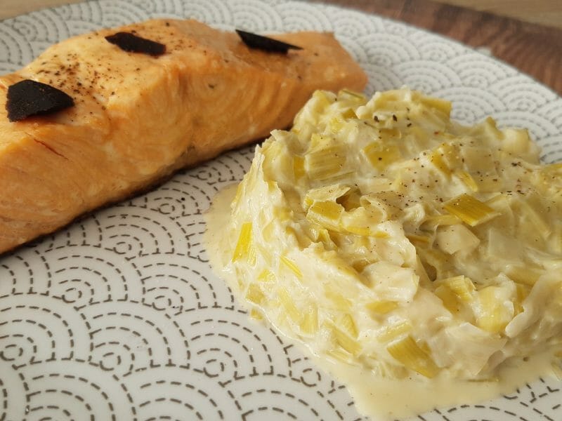 Cliquez pour zoomer ! Fondue de poireaux Thermomix par Nessa