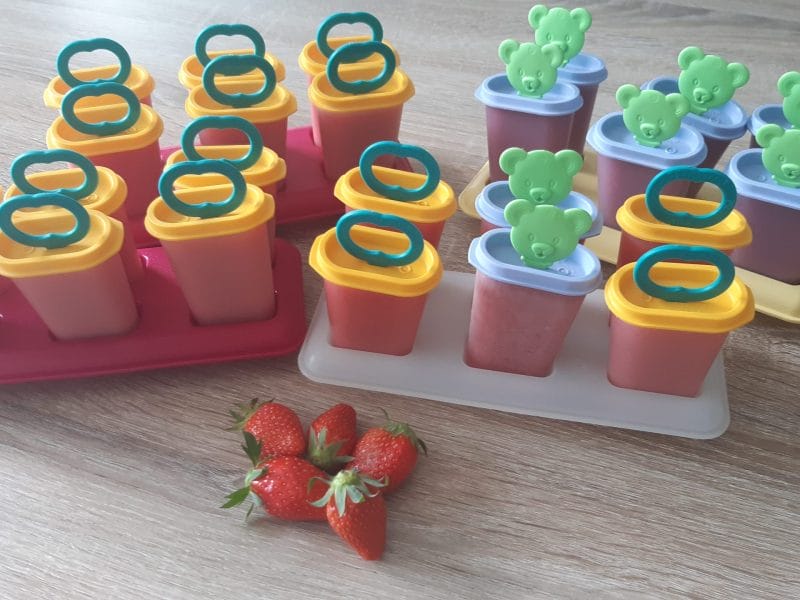 Cliquez pour zoomer ! Sorbet à la fraise Thermomix par Nessa