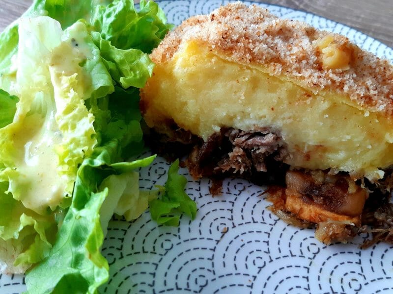 Cliquez pour zoomer ! Parmentier de canard aux cèpes Thermomix par Nessa