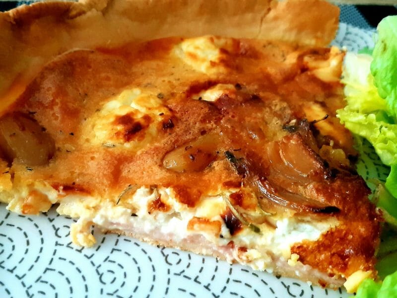 Cliquez pour zoomer ! Tarte à l’ail Thermomix par Nessa