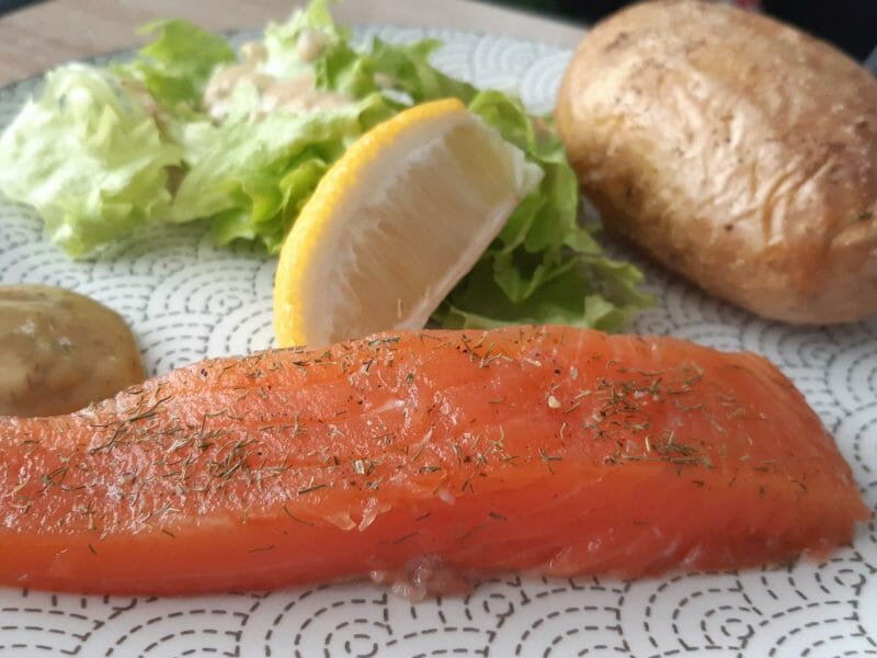 Cliquez pour zoomer ! Saumon gravlax Thermomix par Nessa