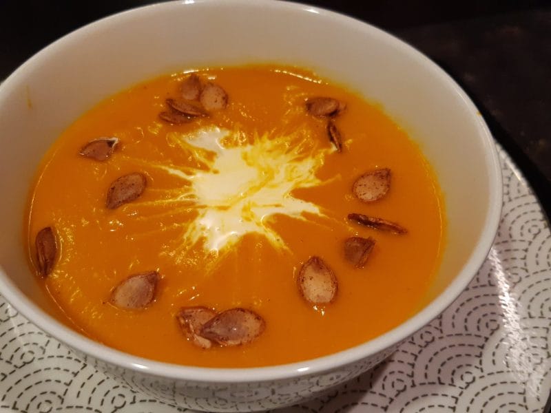 Cliquez pour zoomer ! Velouté de potiron Thermomix par Nessa