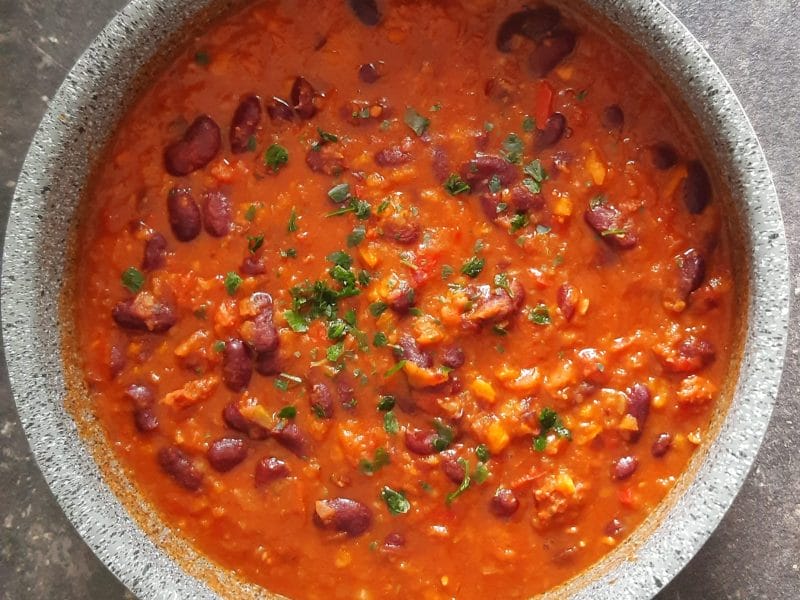 Cliquez pour zoomer ! Chili végétarien Thermomix par Nessa