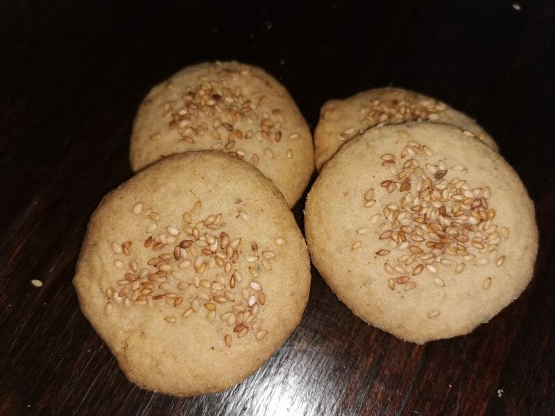 Cliquez pour zoomer ! Biscuits au sésame Thermomix par paulinezaim34