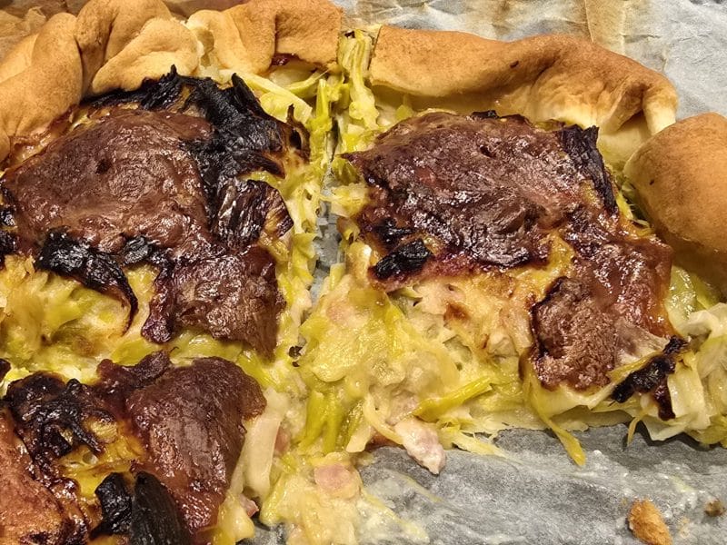 Cliquez pour zoomer ! Tarte aux poireaux Thermomix par sonia_104