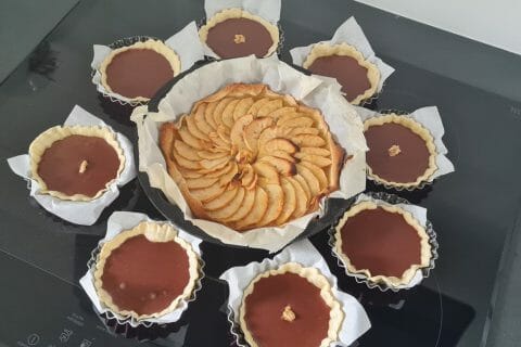 Cliquez pour zoomer ! Tartelettes chocolat et caramel beurre salé Thermomix par sonia_104