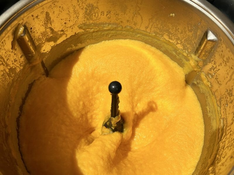 Cliquez pour zoomer ! Purée de pommes de terre et patates douces Thermomix par fallon_1