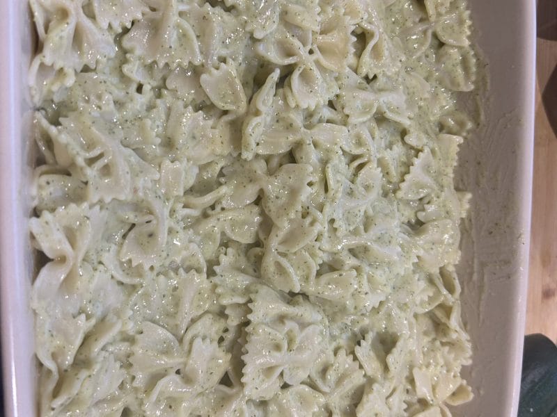 Cliquez pour zoomer ! Farfalle à la crème de courgettes Thermomix par fallon_1