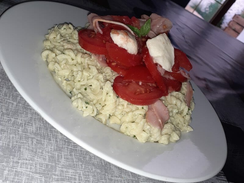 Cliquez pour zoomer ! Salade de penne à l’italienne Thermomix par clairotte55