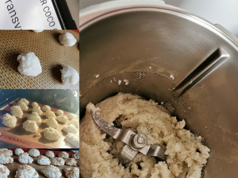 Cliquez pour zoomer ! Rocher coco (Congolais) Thermomix par Mimiemomix