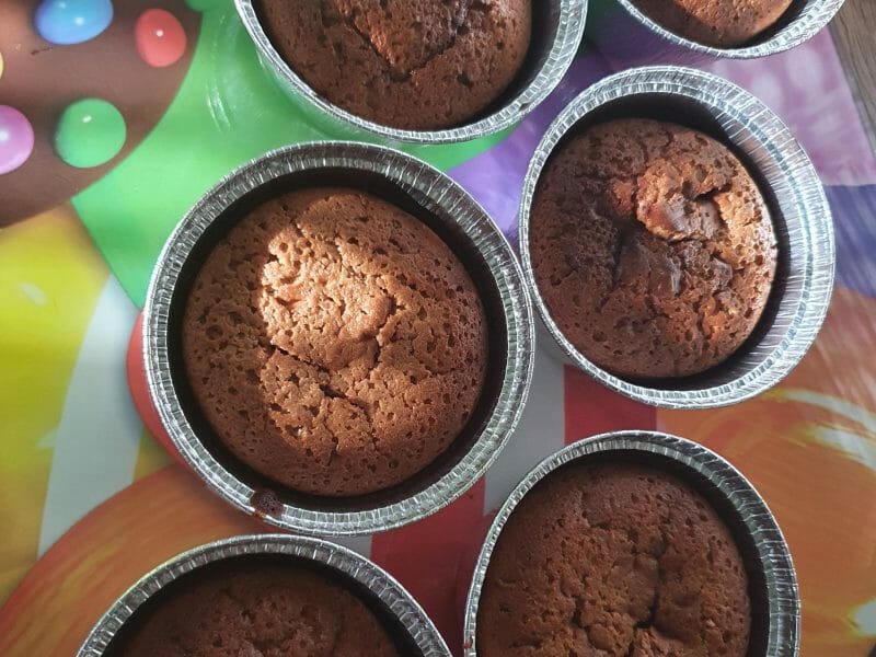Cliquez pour zoomer ! Fondants aux deux chocolats Thermomix par ti_lau