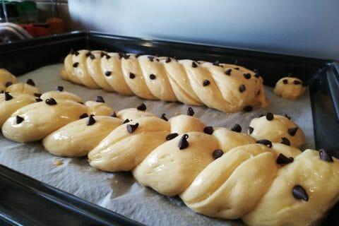 Cliquez pour zoomer ! Brioche tressée à la mie filante Thermomix par Jaifaim89