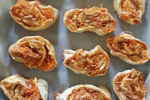 Cliquez pour zoomer ! Pizza rolls jambon champignons Thermomix par lillian