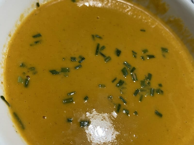 Bisque de crevettes au Thermomix Cookomix