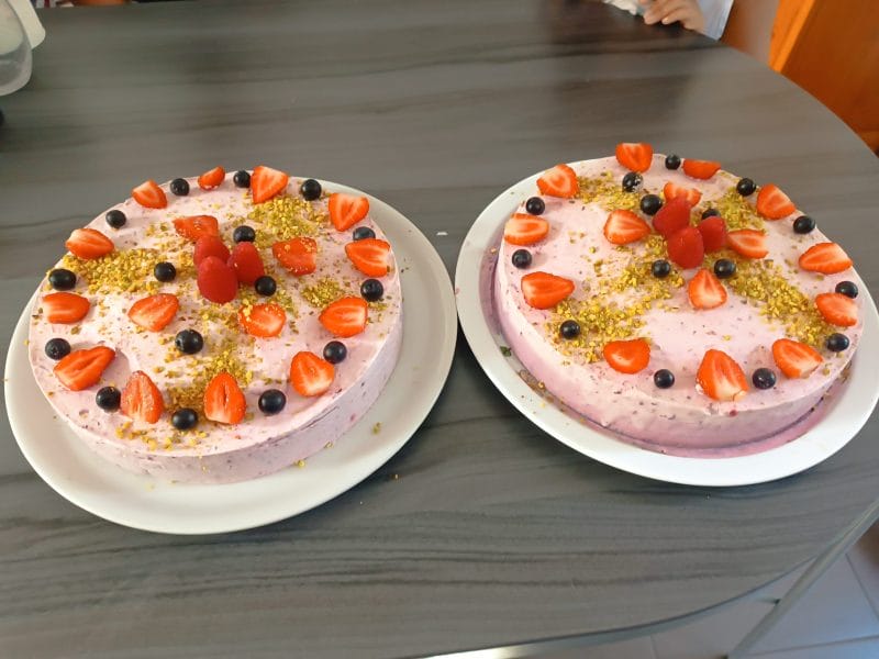 Cliquez pour zoomer ! Bavarois aux fraises Thermomix par pierrej