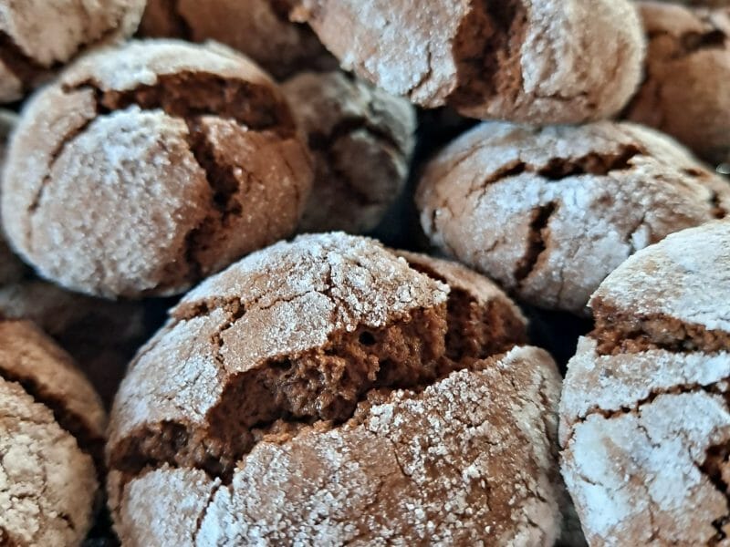 Cliquez pour zoomer ! Craquelés au chocolat Thermomix par aline_85