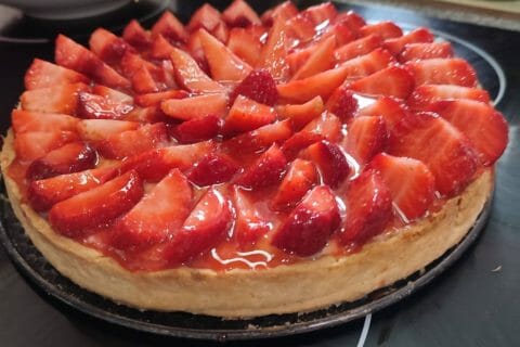 Cliquez pour zoomer ! Tarte aux fraises Thermomix par panpanjou