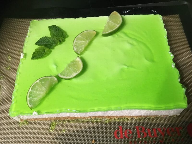 Cliquez pour zoomer ! Bavarois Mojito Thermomix par carole_113