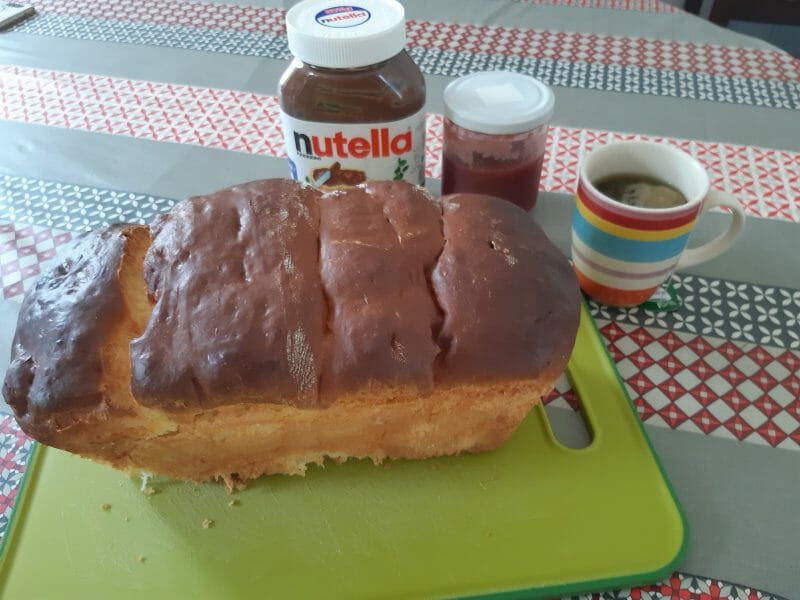 Cliquez pour zoomer ! Brioche vaporeuse Thermomix par sansanzen