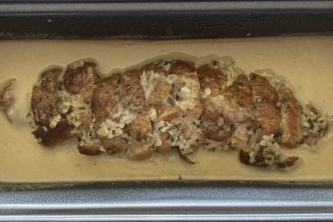 Cliquez pour zoomer ! Filet mignon de porc à l’ail Thermomix par Tartocitron