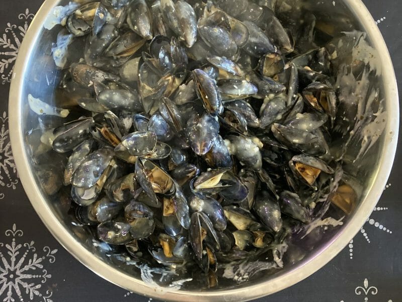 Cliquez pour zoomer ! Moules sauce poulette Thermomix par Tartocitron