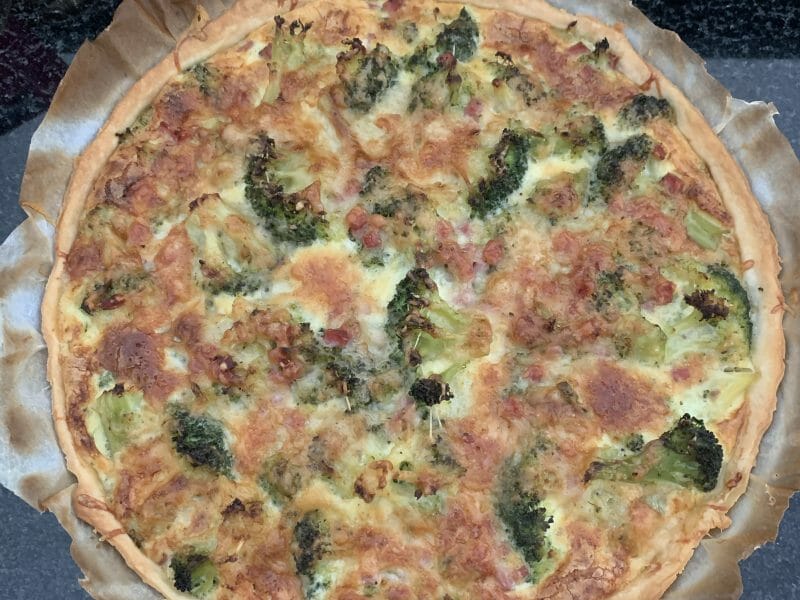 Cliquez pour zoomer ! Quiche au brocoli et jambon Thermomix par sandra_191
