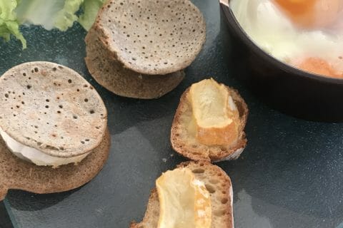 Cliquez pour zoomer ! Oeufs cocotte poireaux et saumon fumé Thermomix par marion_287