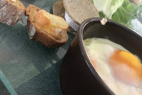 Cliquez pour zoomer ! Oeufs cocotte poireaux et saumon fumé Thermomix par marion_287