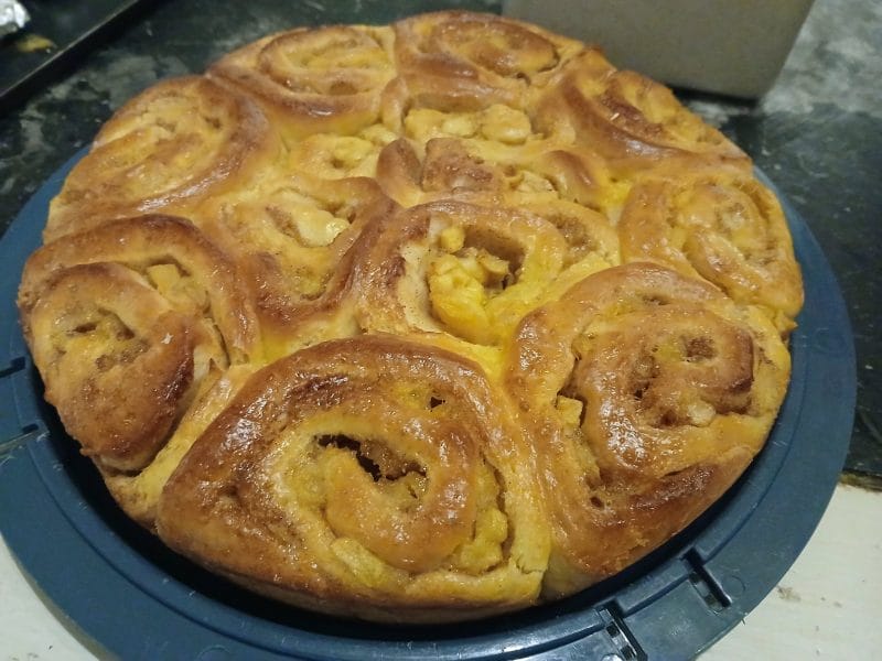 Cliquez pour zoomer ! Roulés aux pommes et à la cannelle Thermomix par celine_411