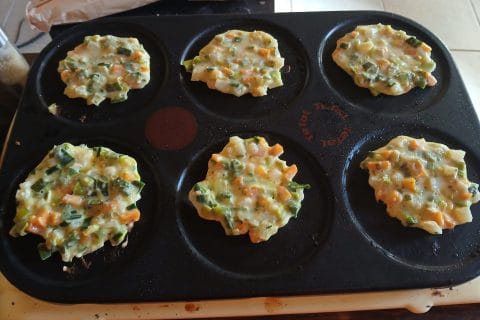 Cliquez pour zoomer ! Galette de légumes et saumon fumé Thermomix par celine_411