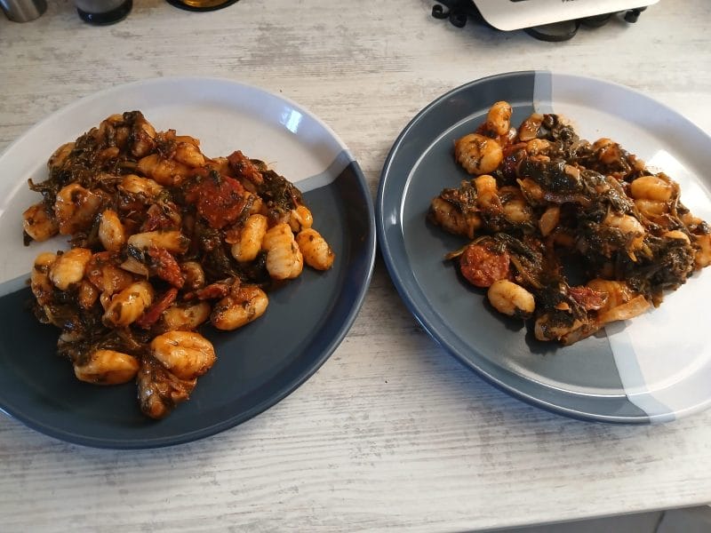 Cliquez pour zoomer ! Poêlée de gnocchi express Thermomix par celine_411