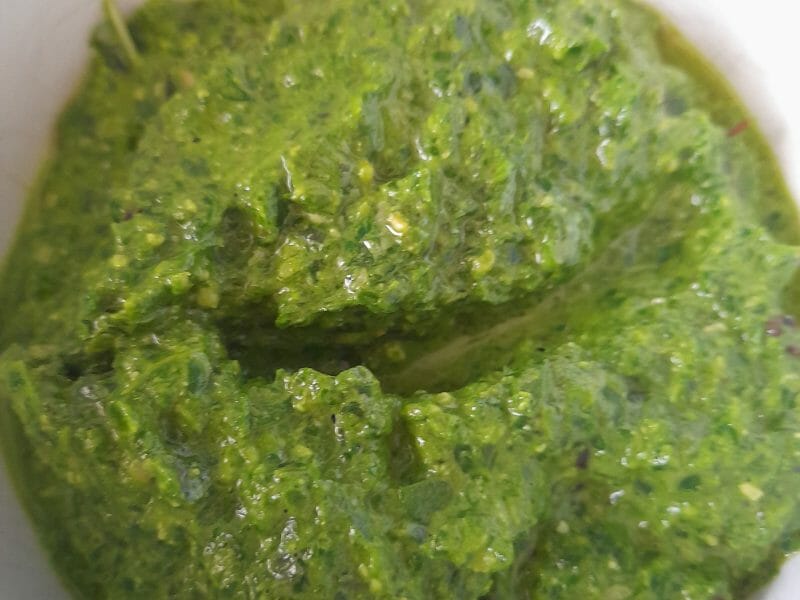 Cliquez pour zoomer ! Pesto d’épinards Thermomix par celine_411