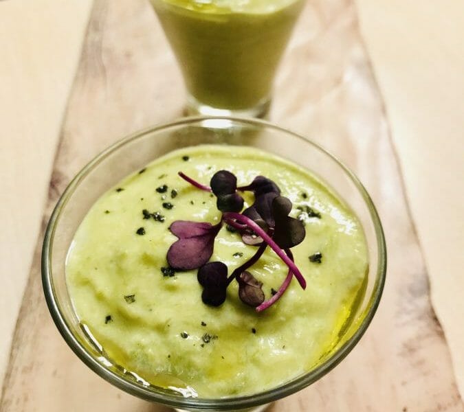 Cliquez pour zoomer ! Mousse d’asperges au saumon fumé Thermomix par Leila1966