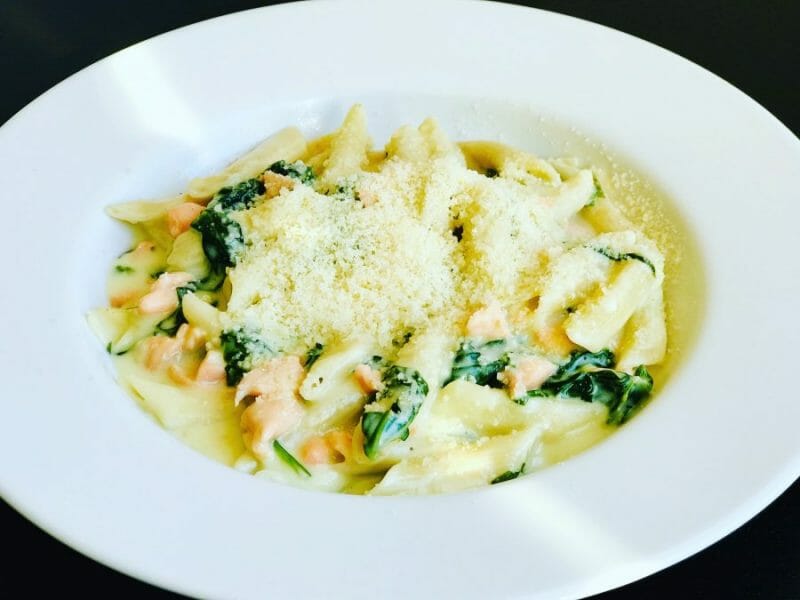 Cliquez pour zoomer ! One pot pasta – épinards et saumon fumé Thermomix par Leila1966