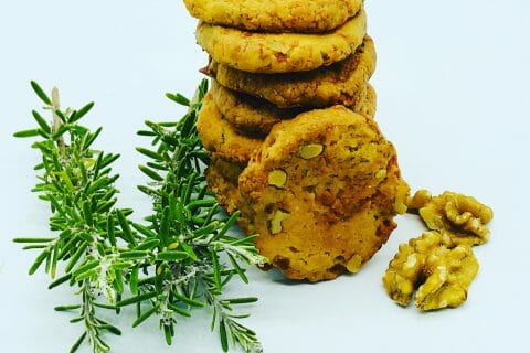 Cliquez pour zoomer ! Cookies noix et roquefort Thermomix par Leila1966