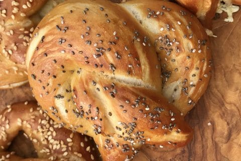 Cliquez pour zoomer ! Bretzels Thermomix par Leila1966