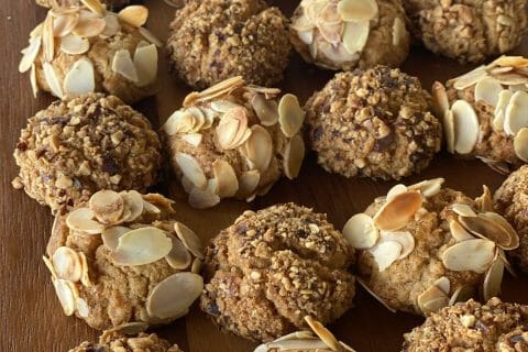 Cliquez pour zoomer ! Oursins aux amandes et à l’orange confite Thermomix par Leila1966