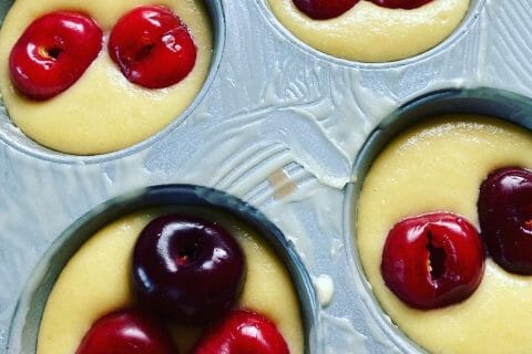 Cliquez pour zoomer ! Muffins aux cerises Thermomix par Leila1966