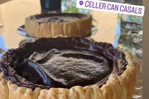 Cliquez pour zoomer ! Flan pâtissier au chocolat Thermomix par Leila1966